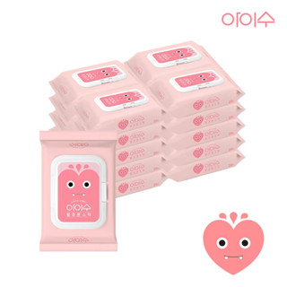 ทิชชู่เปียกไอซู ISOO Pinko Monster Wet Wipesสูตรอ่อนโยน ขนาด…