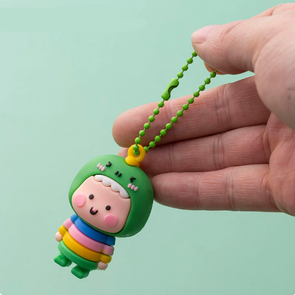 โซ่ไข่ปลา สายโซ่ลูกปัด ทรงกลม สีสดใส 10 ชิ้น สําหรับทําเครื่องประดับ พวงกุญแจ สร้อยข้อมือ - รูปที่ 6