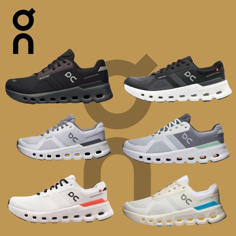 ลิขสิทธิ์แท้ 100% On Running Cloudrunner 2 รองเท้ากีฬา รองเท้าวิ่ง Unisex ผู้ชาย&ผู้หญิงป้องกันลื่น