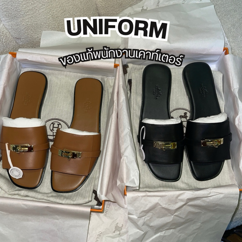 AQ21🔥รองเท้า Uniform ของพนักงานเคาท์เตอร์ ✅ของแท้ค่ะ