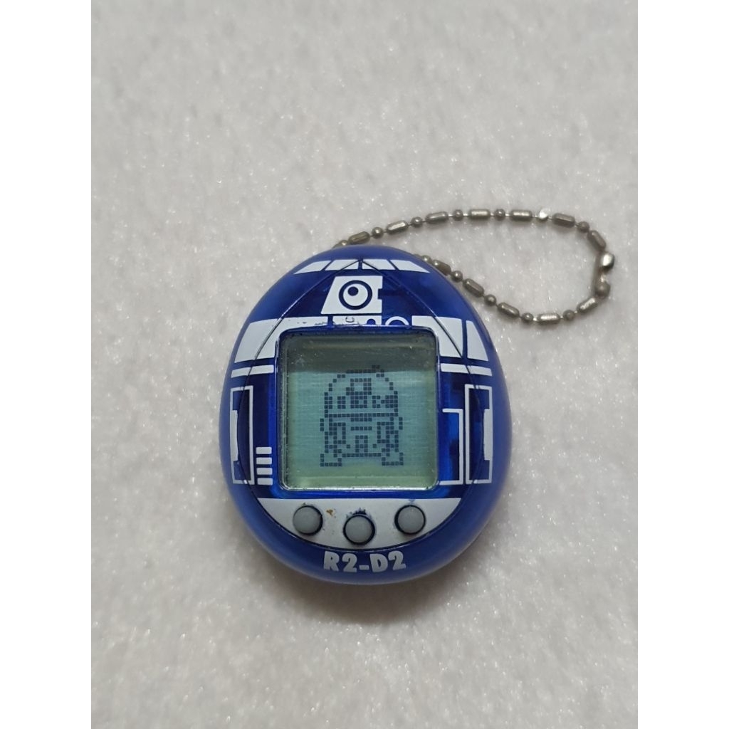Tamagotchi Starwars R2D2 Hologram Blue