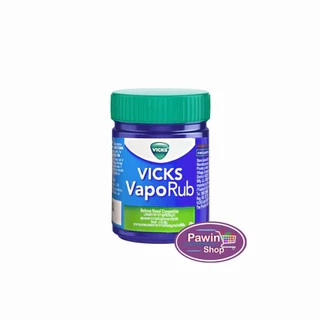 Vicks Vaporub วิคส์ วาโปรับ ยาทาระเหยบรรเทาอาการหวัด คัดจมูก 10,25,50 กรัม LL 220X