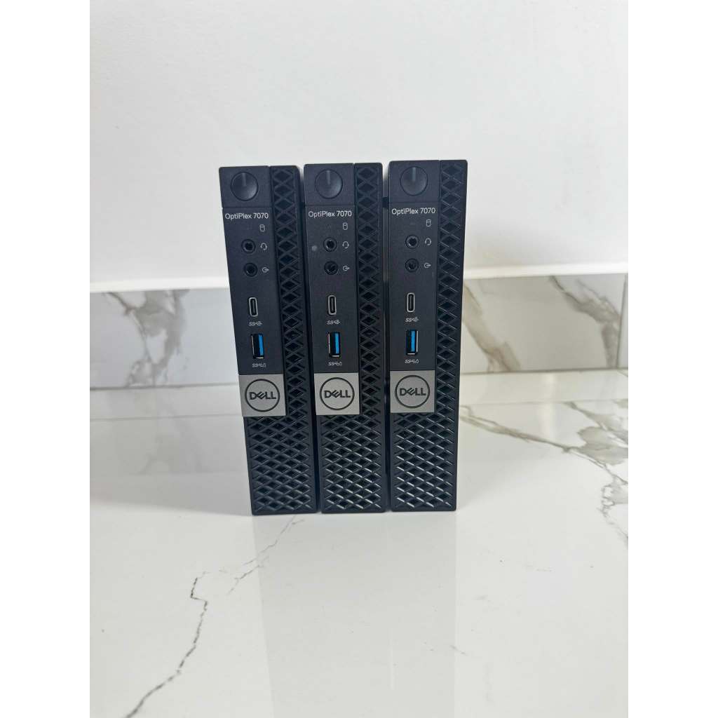 Dell OptiPlex 7070 - Micro  i7 9700T SSD256GB RAM16GB Win 11 Pro มือสอง สภาพสวย ต่อออกได้ 3 จอ