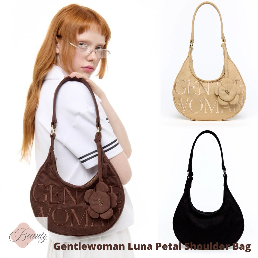[พร้อมส่ง] กระเป๋า Gentlewoman Luna Petal Shoulder Bag