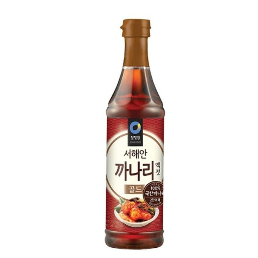 ชองจองวอน น้ำปลาเกาหลีแท้ (ปลากานารี) 1kg  CHUNGJUNGWON PACIFIC SANDLANCE SAUCE   청정원 까나리액젓 ราคา ถูกที่สุด ดีลบีเคเค แกลเลอรีภาพที่ 2