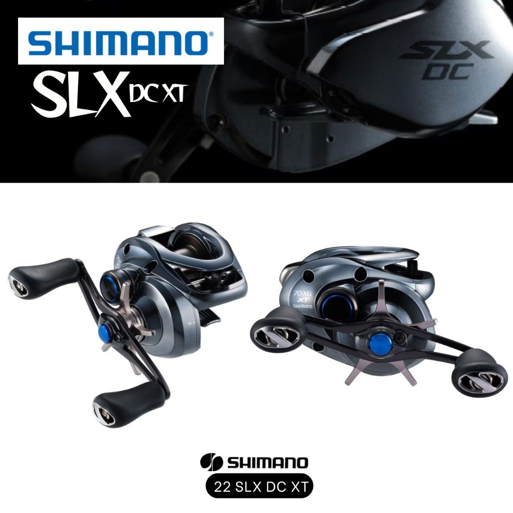 รอกเบทคาสติ้ง DC Shimano SLX DC XT 22 ตกปลาโปร แท้ ญี่ปุ่น 70HG 71HG