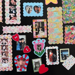 เฉพาะเฟรม หน่วยเป็น cm*amuse stuff-Lovely Magnet Frame — กรอบแม่เหล็กใส่รูปสุดคิ้วท์