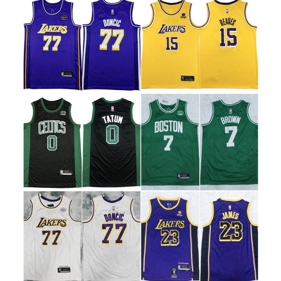 Basketball Jersey เสื้อบาส sw Laker | Boston เหมาะเล่นบาส เล่นกีฬา แฟชั่น