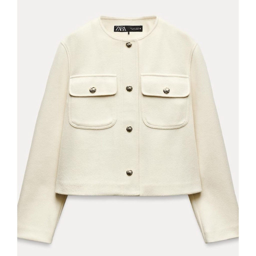 Used Like New — ZARA Jacket Size xs ราคา 800.-(2,490.-)