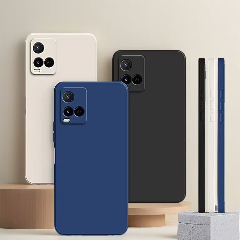 /ส่งจากไทย/ เคสกำมะหยี่ สำหรับ VIVO Y21 21T Y33S Y33T T1X Y20 S Y12S Y12A เคสกันกระแทก สีพื้น