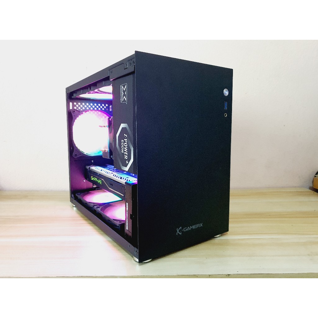 คอมประกอบ INTEL CORE i5-6400 / RAM 16GB / RX 470 4GB / SSD 250GB เคสเล็กสีดำ [เล่นเกม&ใช้งานทั่วไป]