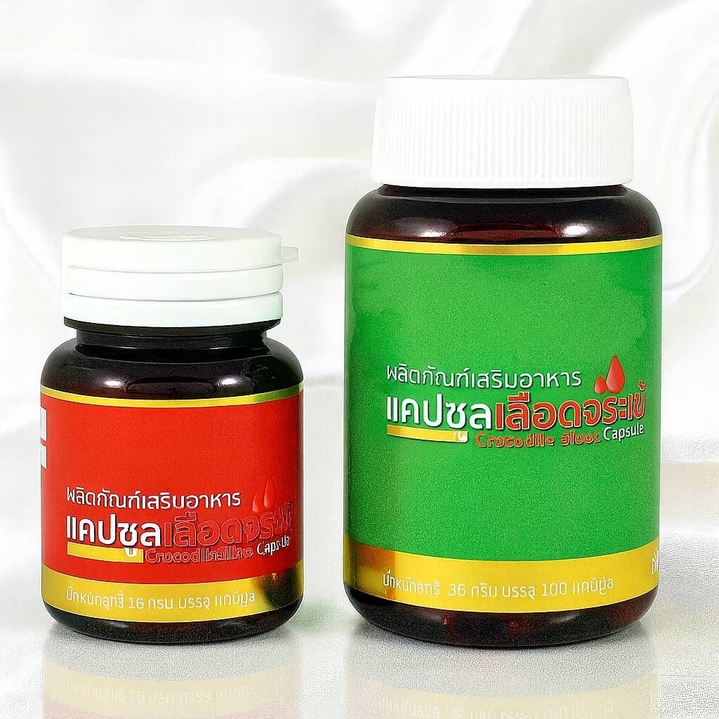 แคปซูลเลือดจระเข้ศรีอยุธยา