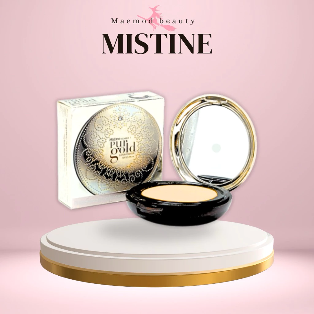 Mistine Number One Pur Gold SPF25+++ มิสทิน นัมเบอร์วัน เพอร์ โกลด์ ขนาด 10 กรัม