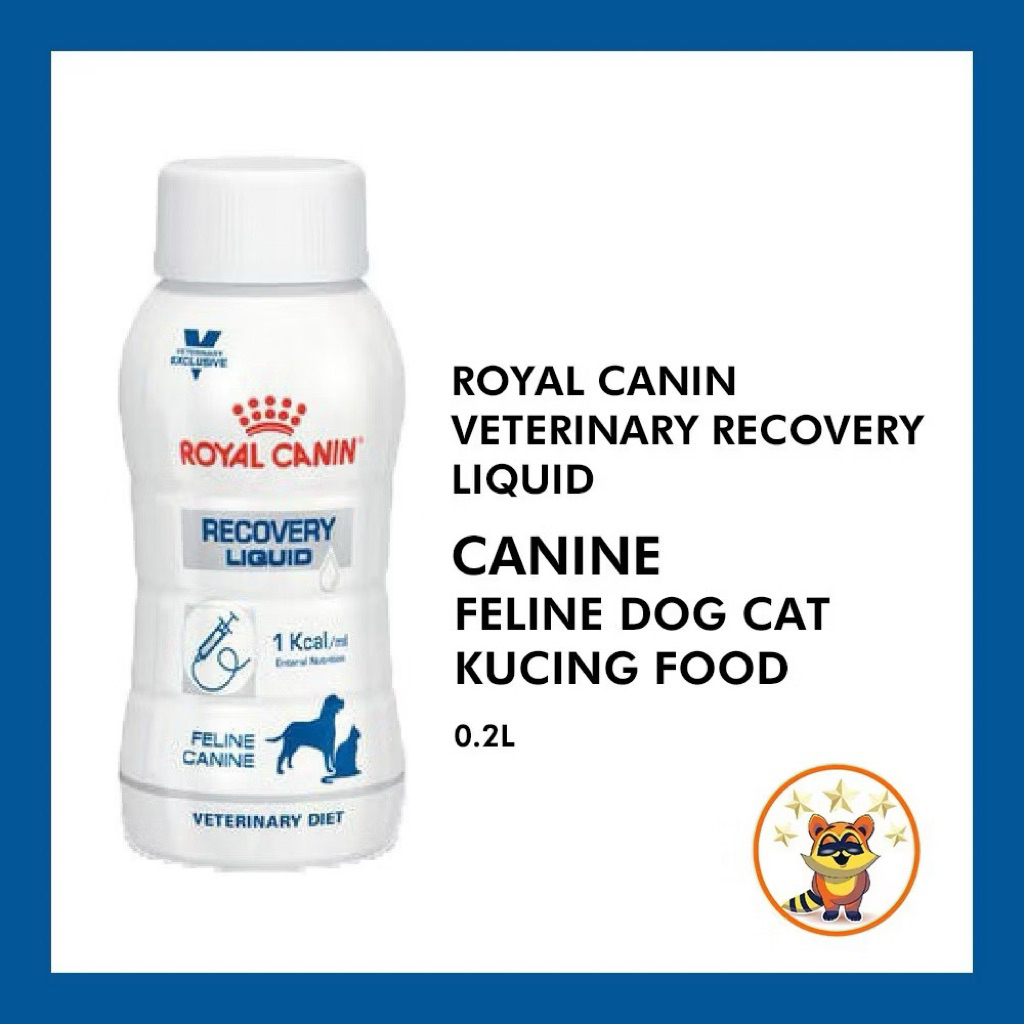 Royal Canin Veterinary Recovery Liquid Canine Feline Dog Cat  0.2L