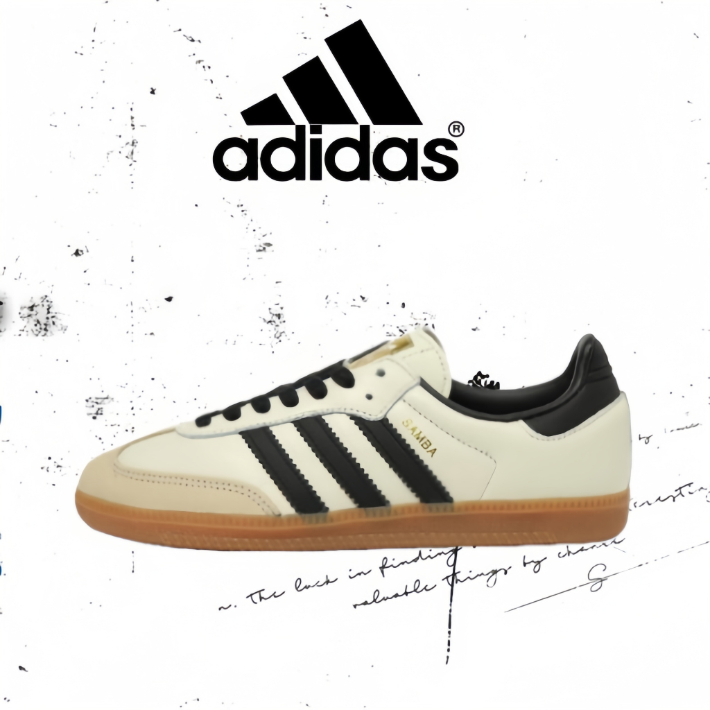 👟ของแท้ 100 %✅ adidas originals SAMBA OG  ID0478 Outdoor commuting running casual shoes