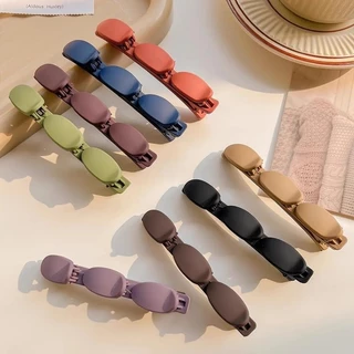 พร้อมส่ง!🇹🇭 ราคา/คู่ กิ๊บหวีถักผม เพิ่มวอลลุ่ม รุ่น Minimal Matte ยกโคนผมเพิ่มวอลลุ่ม จัดทรงง่ายหนีบแน่น เนื้องานเกาหลี