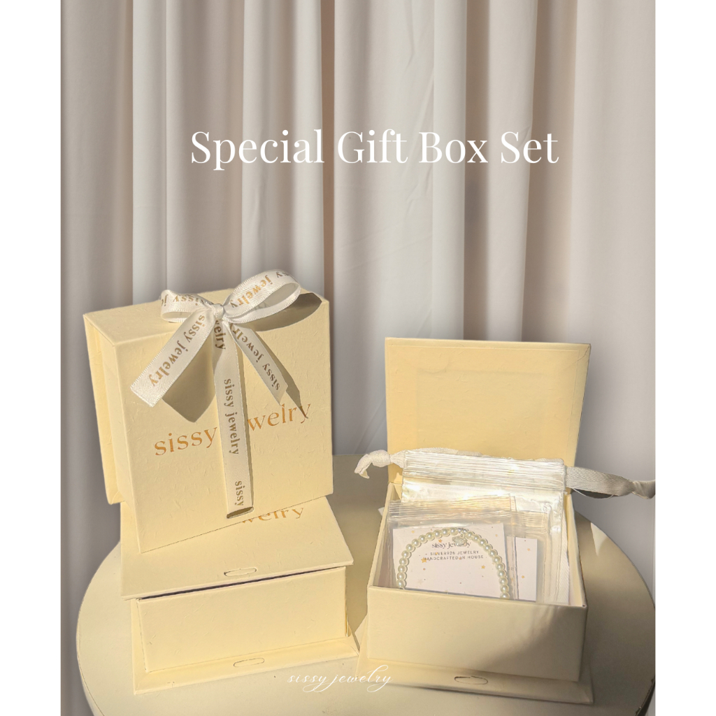 SissyJewelry /​/ Special Gift Box Set with sissy ribbonใส่ได้หลายชิ้น (รบกวนสั่งกับสินค้าของทางร้านเท่านั้น)