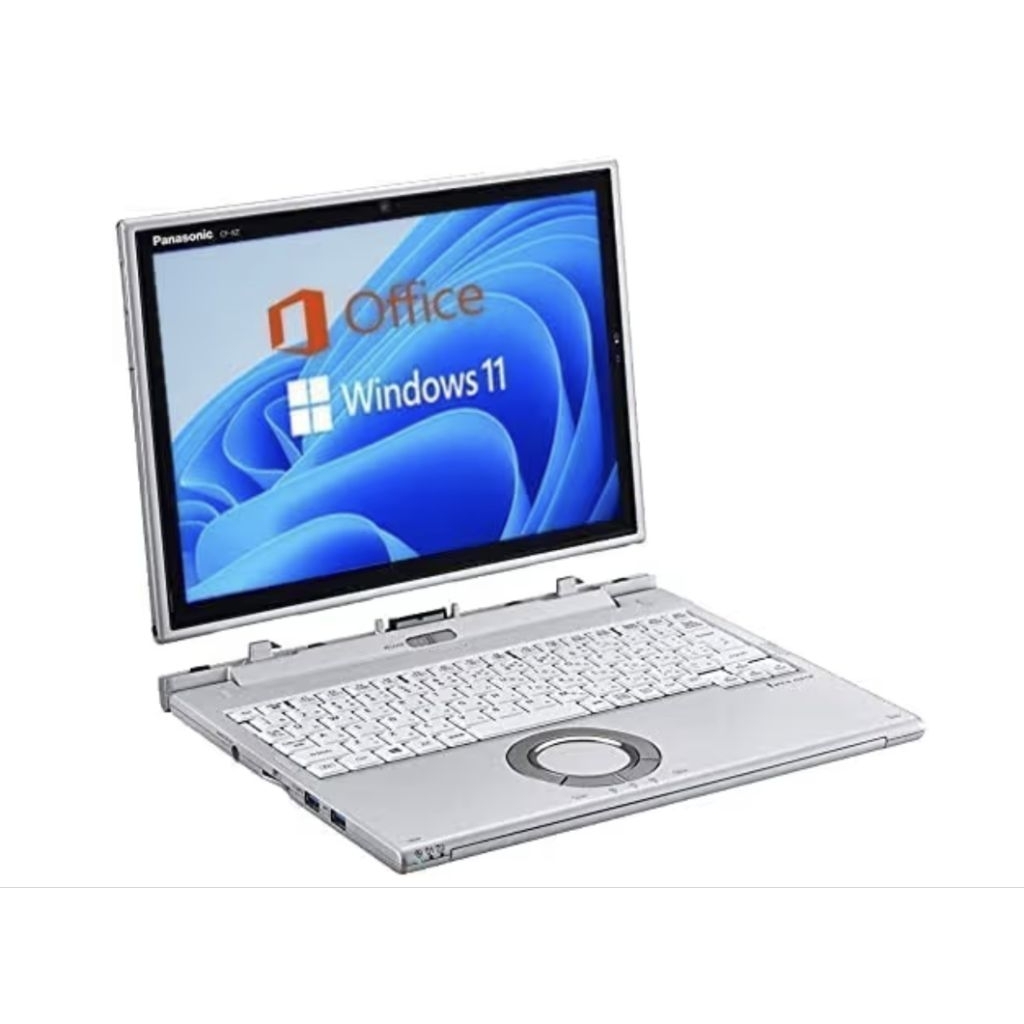 2 in 1 detachable laptop Panasonic CF-XZ6RF7VS 7th Gen i5 8GBSSD256GB12" มือสอง