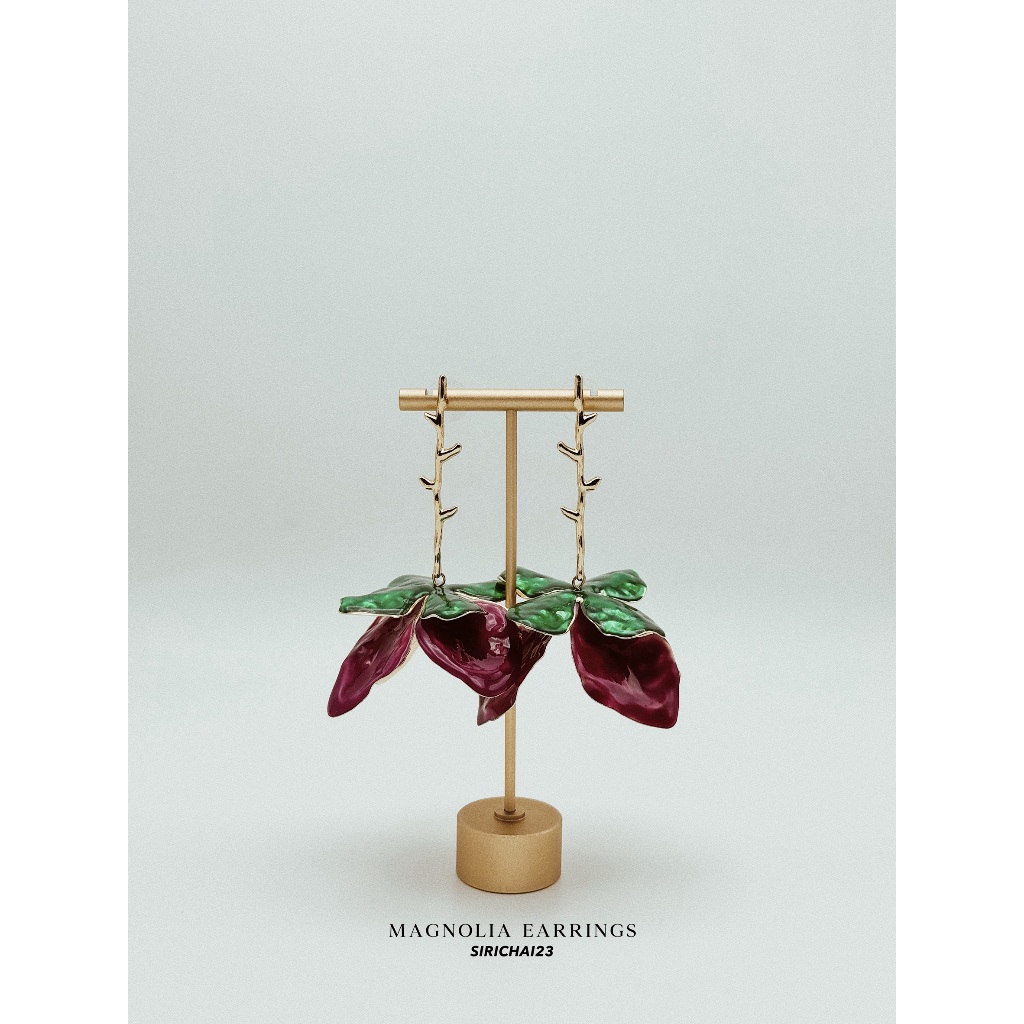 SIRICHAI23 MAGNOLIA EARRINGS