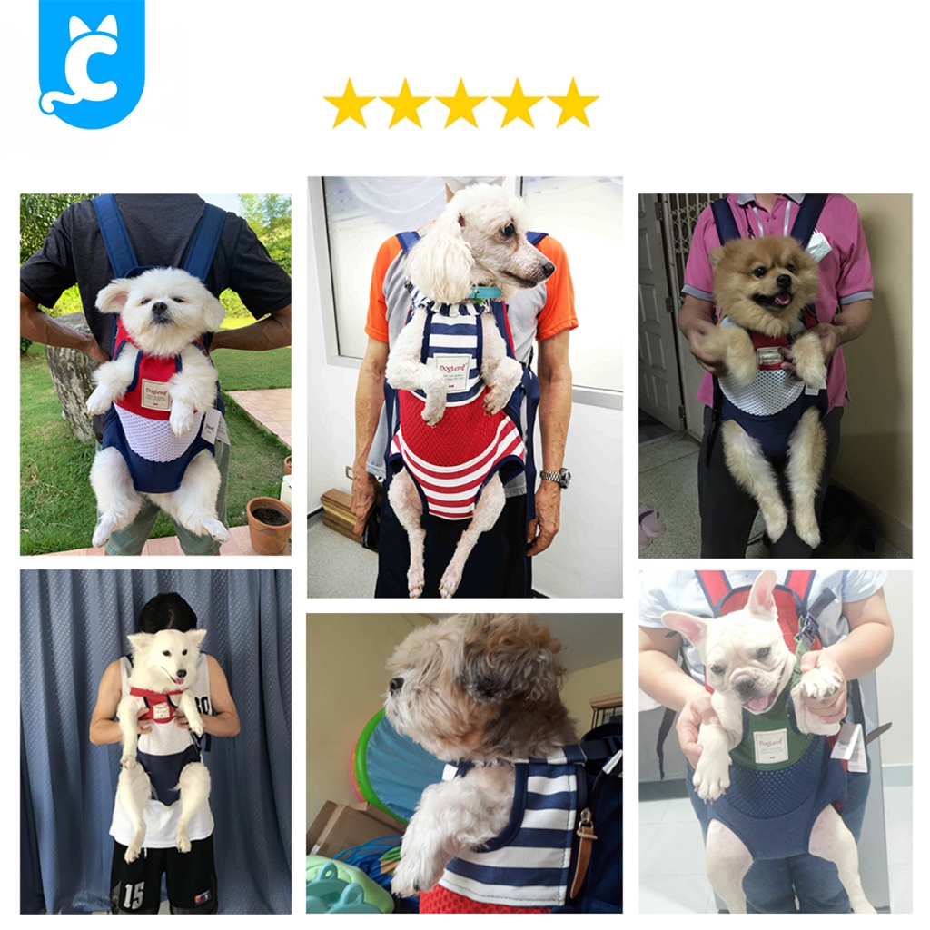 [ส่งฟรี🇹🇭] Doglemi กระเป๋าหมาและแมว เป้สะพายหลังใส่สุนัข สัตว์เลี้ยง Pet Carrier CleverPet รูปที่ 4