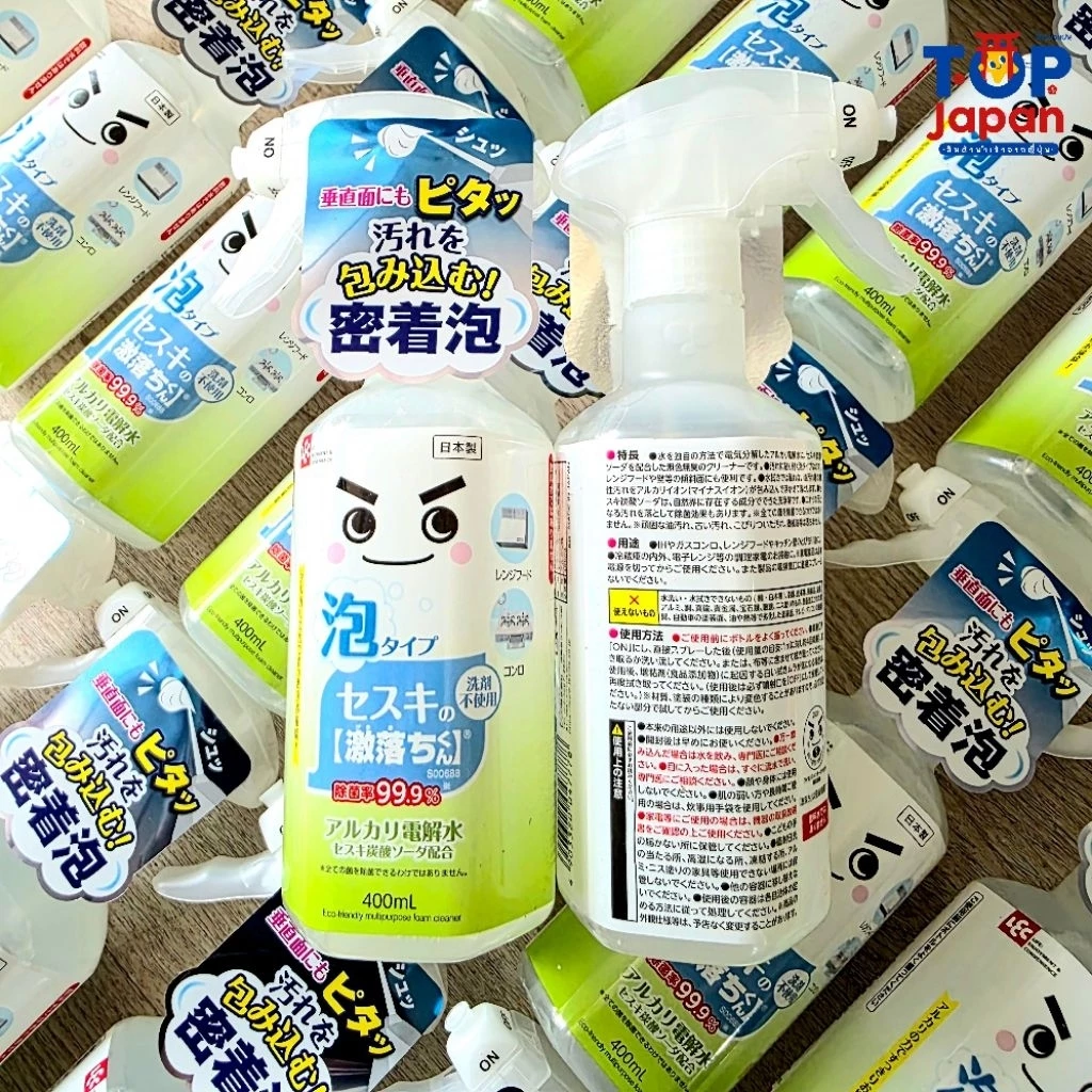 🚚พร้อมส่ง🇯🇵นำเข้าจากญี่ปุ่นแท้ 100% น้ำยาทำความสะอาดอเนกประสงค์ LEC สเปรย์เบคกิ้งโซดา 400ml.