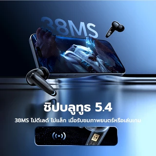 VIVAN รุ่น Space T2 โหมด ANC ตัดเสียงรบกวน พร้อมไมโครโฟน 4ตัว กันน้ำและเหงื่อระดับ IPX5 บลูทูธ 5.4 เบสหนัก
