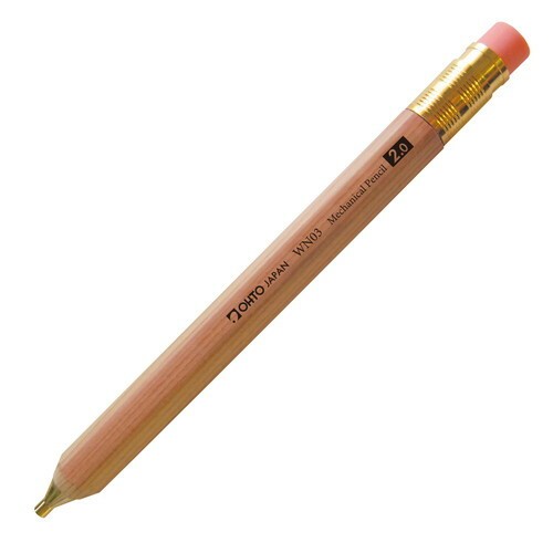 ดินสอกดไส้ 2.0 มม. OHTO WN03 ดินสอกดด้ามไม้ เพิ่มสีใหม่ สีน้ำเงิน