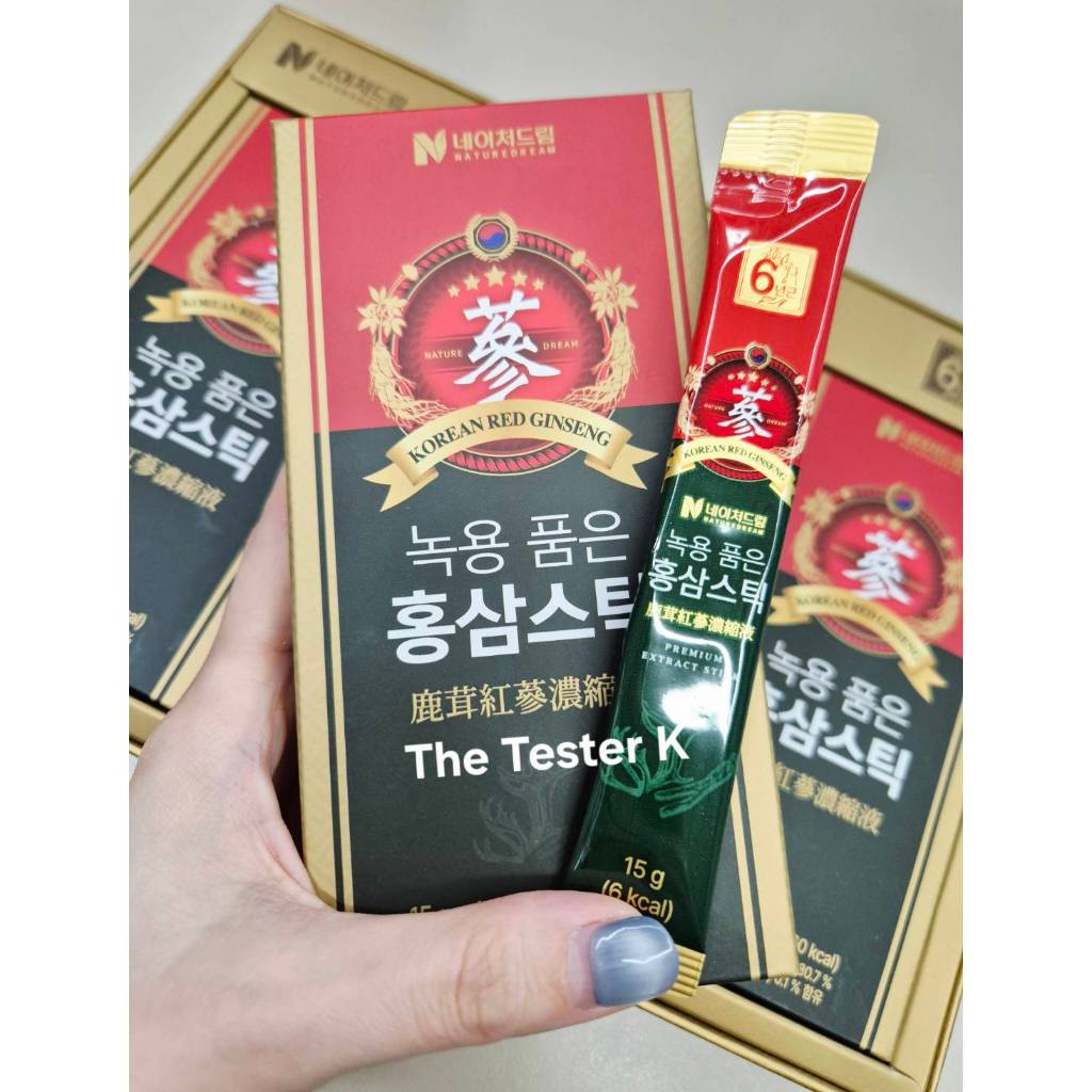#พร้อมส่ง Exp15/7/28 #Nature Dream 6-Year Red Ginseng Stick 10ซอง
