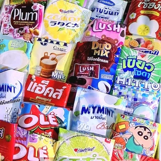 ลูกอมคละรส คละแบบ 50-100 เม็ด
