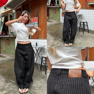 Tataa Barrell pants กางเกงบาเรล ขาโค้ง