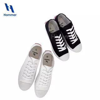 Hammer รองเท้าผ้าใบ รองเท้าลำลอง แบบผูกเชือก V-003