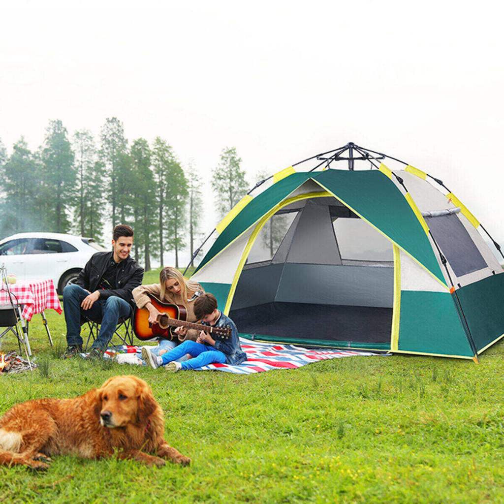 มัลติฟังก์ชั่น Tent Cabin รุ่นอัพเกรด เต็นท์ขนาดใหญ่ 3-4 คน กางง่าย สวยงามในราคาเบาๆ - รูปที่ 7