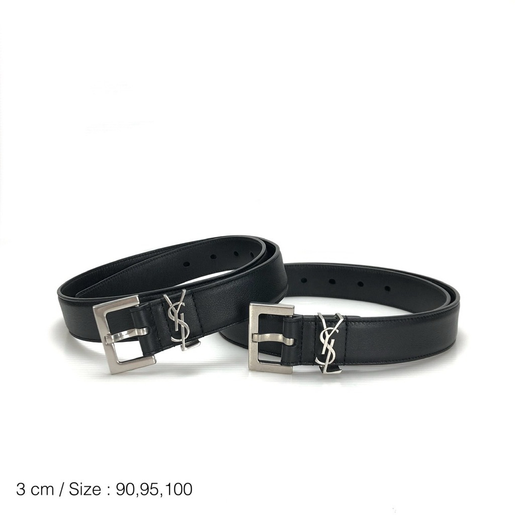 ⭐️New! Ysl Belt 3 cm size 70/75/80/85 (❗️เช็คสต็อคก่อนสั่งอีกทีนะคะ📲)