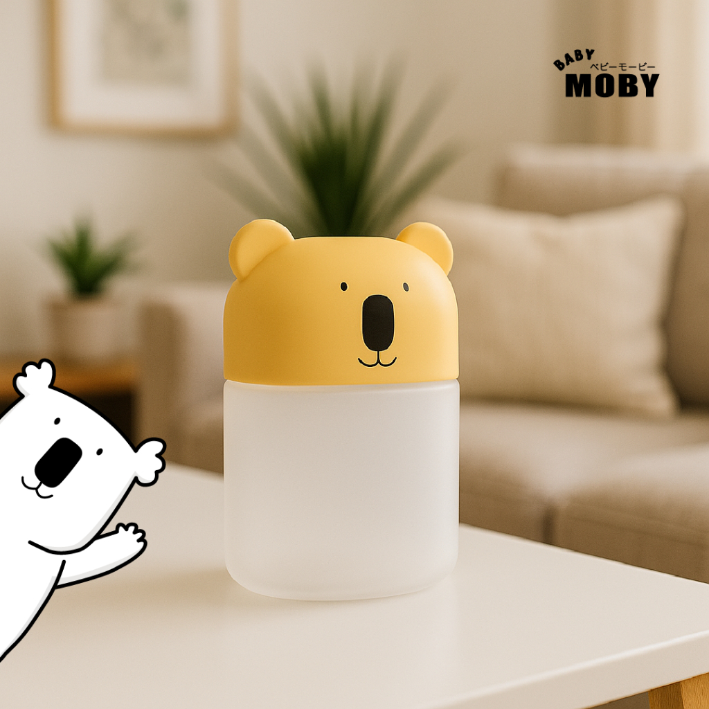 Baby Moby علبة أعواد قطن بآذان دب — صورة 6