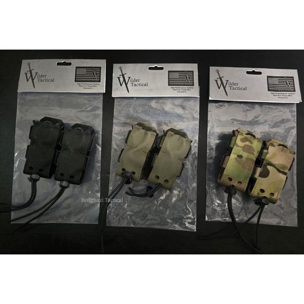 Wilder Tactical Urban Assault Rotating Double Pistol Pouch 

