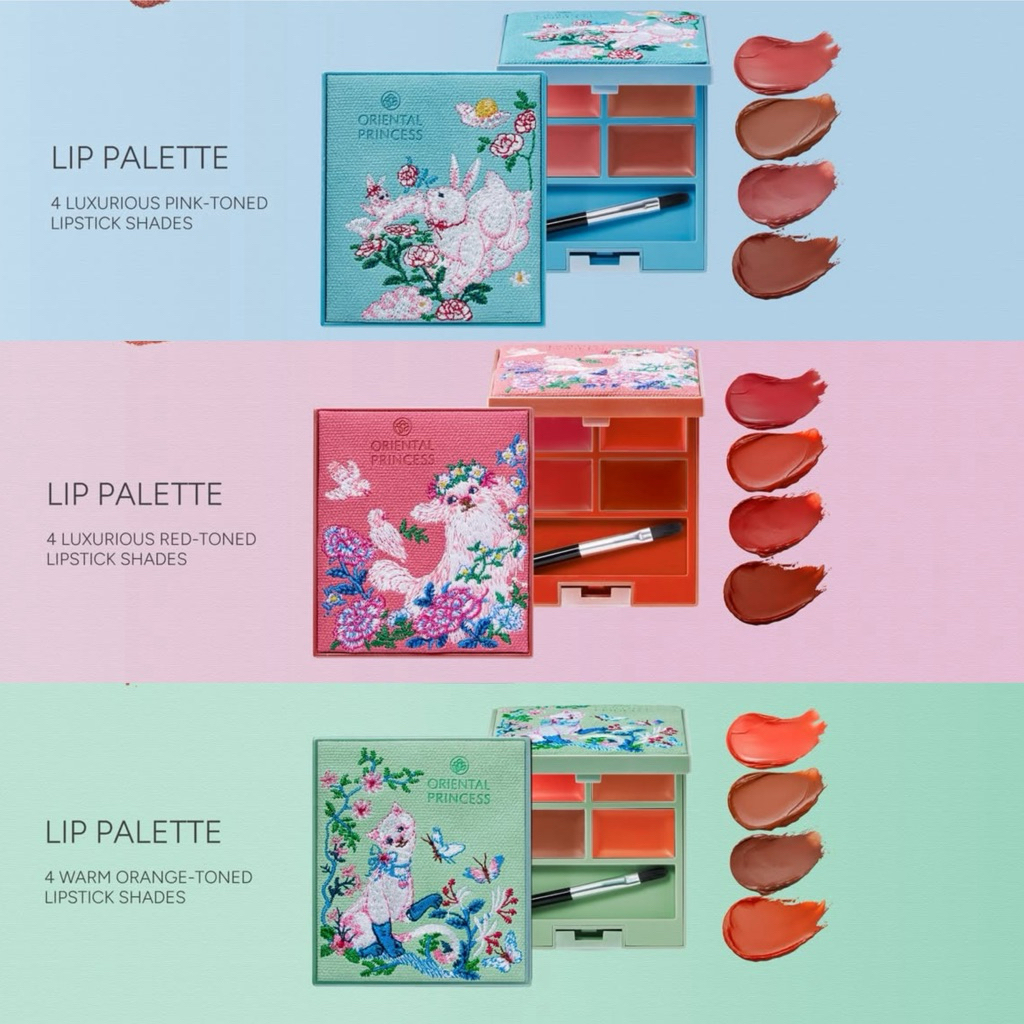 Chinoiserie Charm Lip Palette แถมที่ทาตาฟองน้ำ 1 ชิ้น