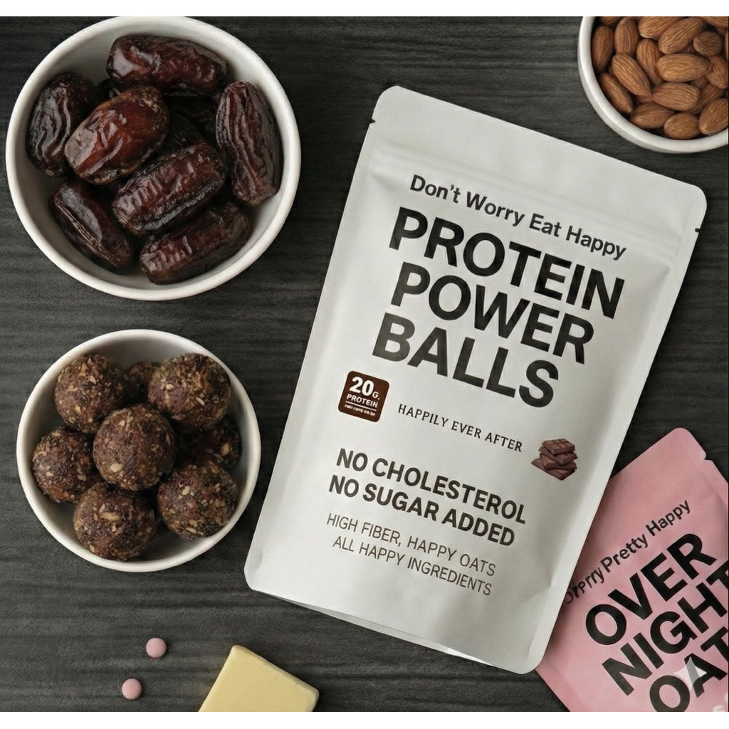 🍫 Protein Power Balls รส Happily Ever After 🍫ดาร์กช็อคโกแลต🍫