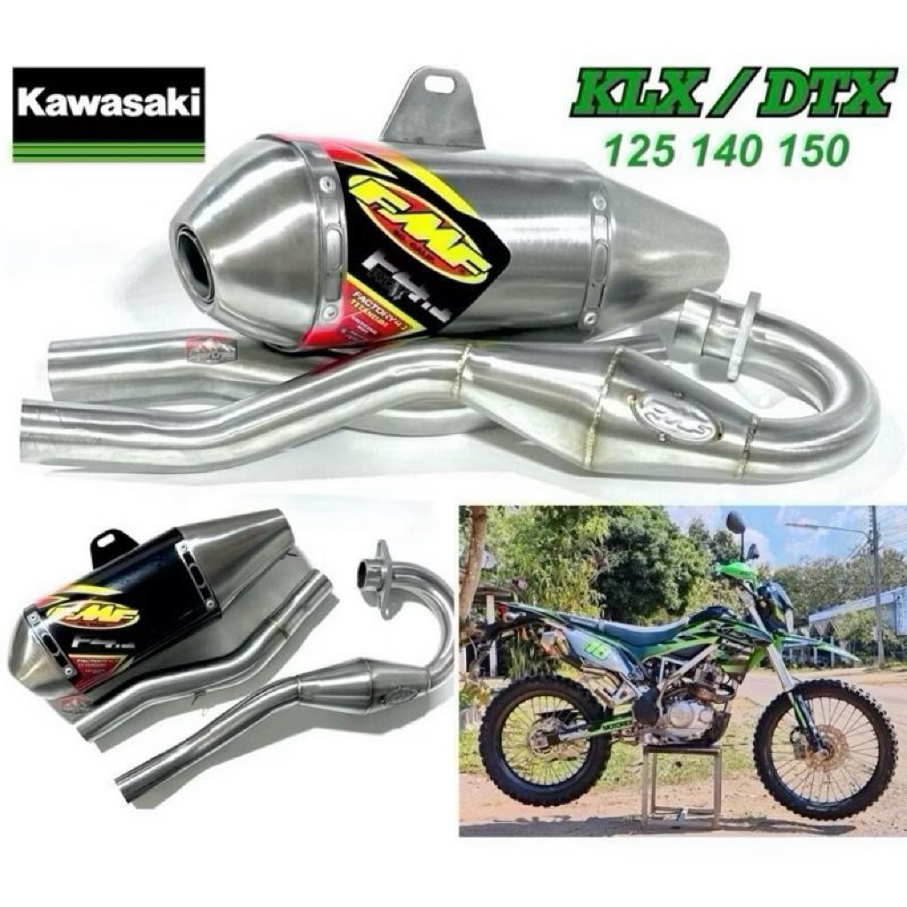 FMF 4.1 / DTK KLX 125 140 150 /(พร้อมส่งในไทย)
