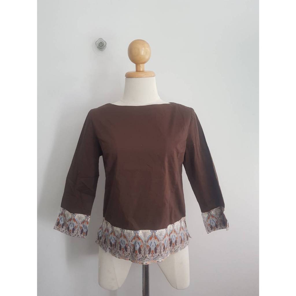 BRB-20เสื้อผ้าคอตตอนแต่งชาย United Arrows 36/19