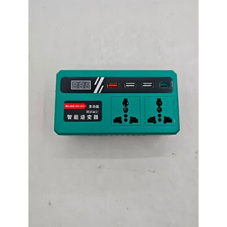 ( ใช้กับพัดลมได้ ) อินเวอเตอร์ สำหรับแบต OSUKA DC18 21V ถึง180 220V AC 1USB/2USB