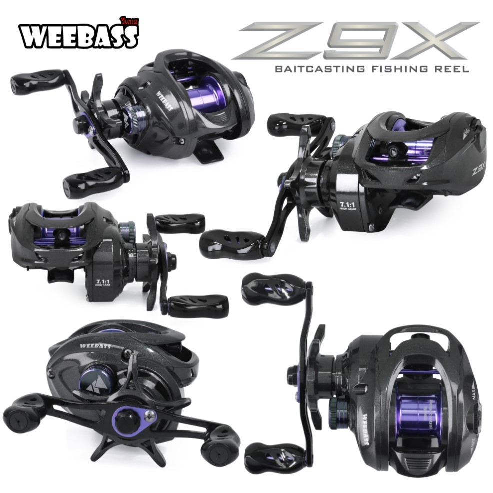 รอกหยดน้ำ WEEBASS Z9X DC รุ่นใหม่ รอบ 7.1:1 มีไฟแวบๆ พร้อมใบรับประกัน