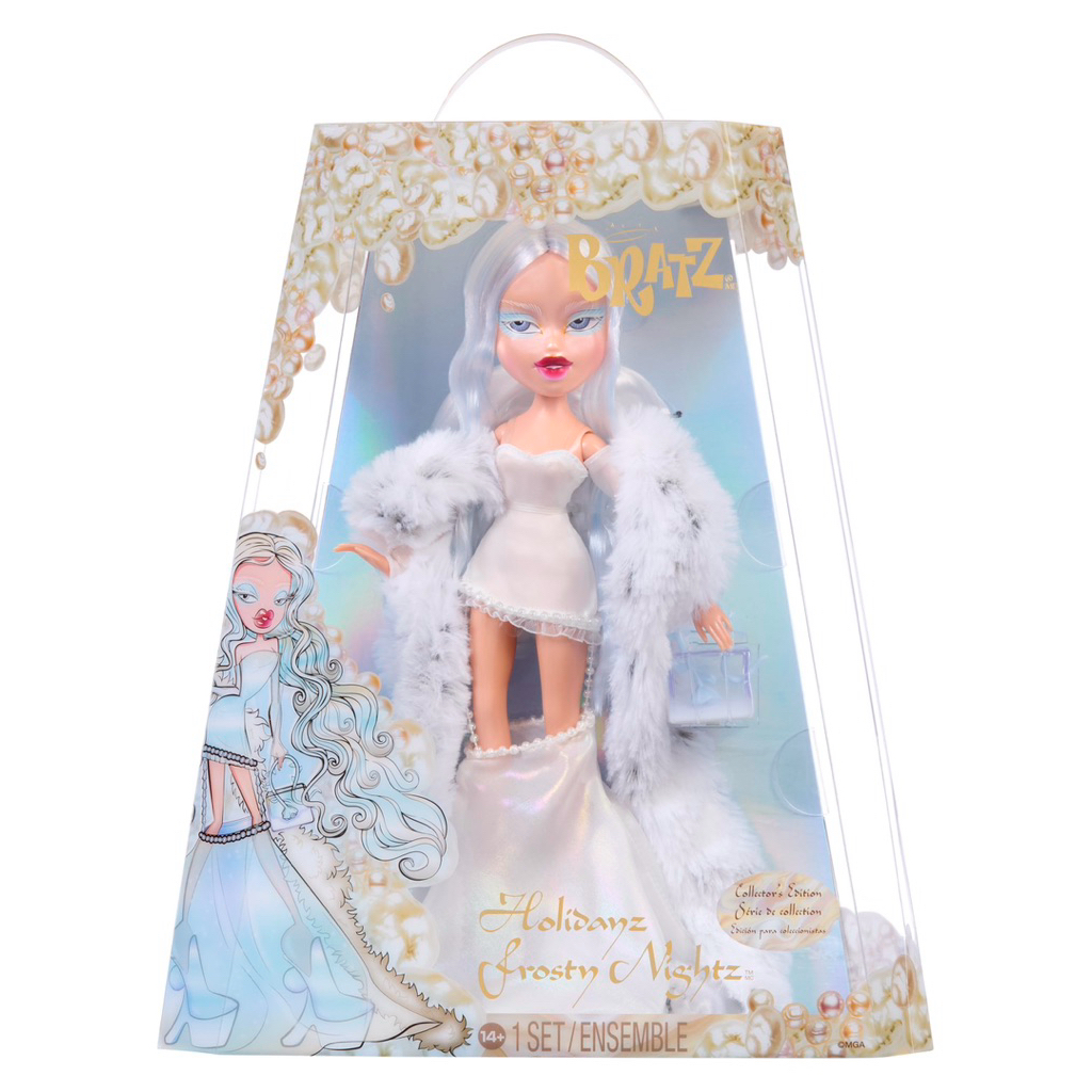 (ของแท้100%) Bratz 2025 Holidayz Frosty Nightz Cloe Collector Doll