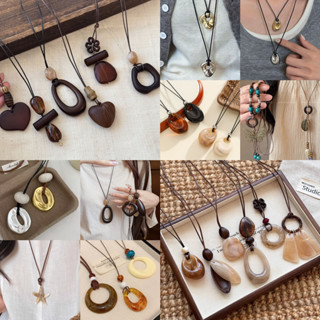 สร้อยคอวินเทจทรงเส้นยาวพร้อมส่งจากไทย กทมถึงวันถัดไปหลังส่ง