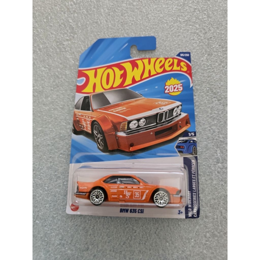 Hot wheels BMW 635 CSi 2025