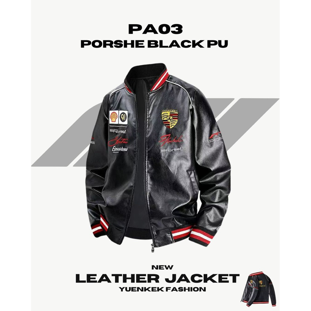 F1 custom Jacket Racing 🏁 เสื้อแจ็คเก็ท F1 jacket pu 🏎️