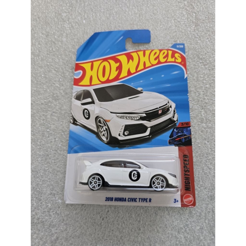 Hotwheels 2018 honda civic type r