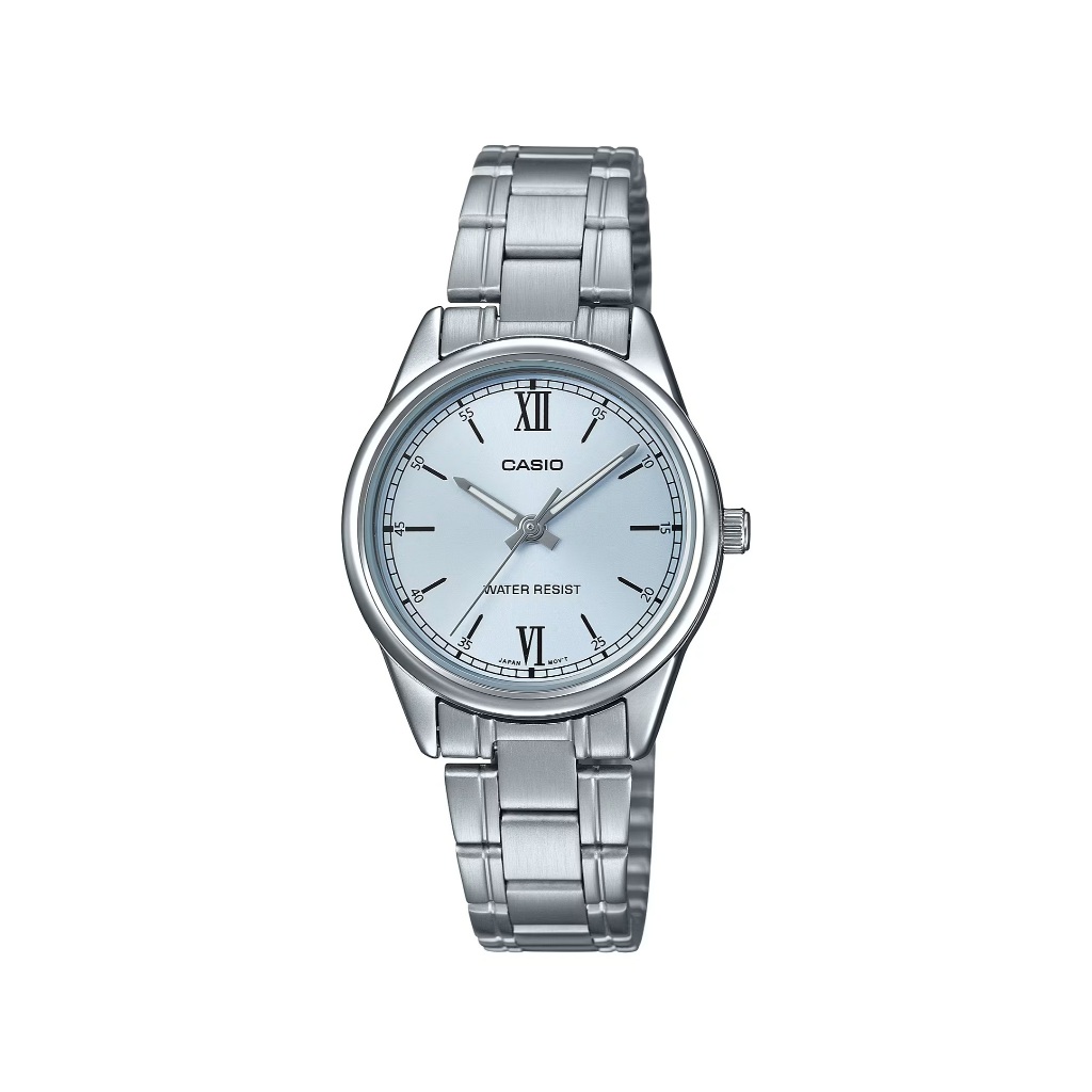 Casio นาฬิกาข้อมือผู้หญิง รุ่น LTP-V005D-2B3UDF Lady Watch Quartz