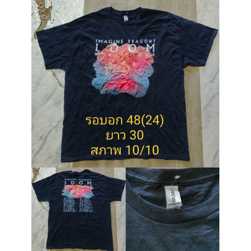 เสื้อวงImagine dragons ใหม่ XL (อ่านรายละเอียด)
