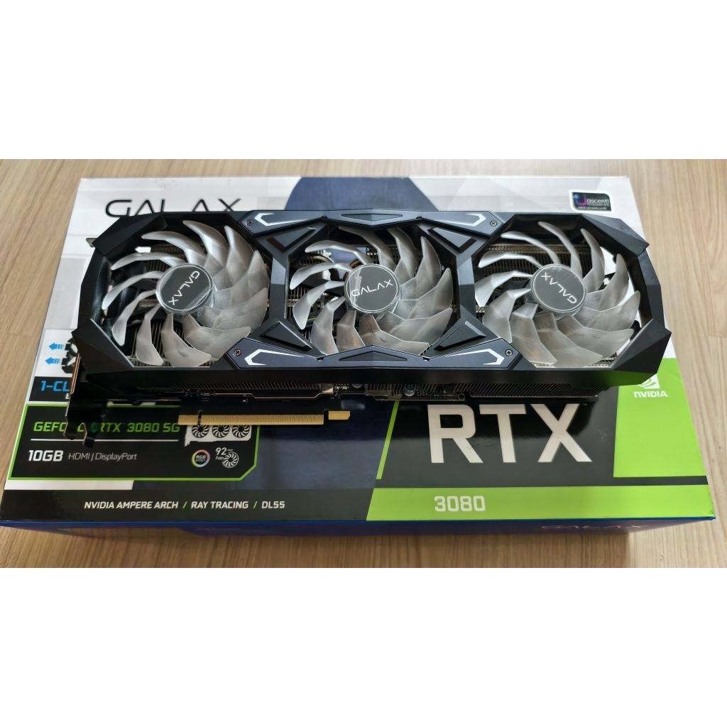 ขายการ์ดจอ Galax RTX 3080 มือสอง