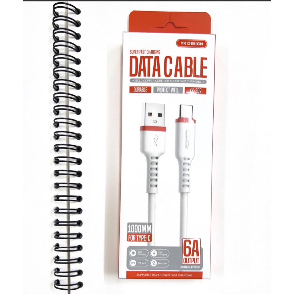 สายชาร์จCable Type-C 6A Fast Charging ความยาว 1เมตร